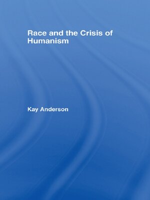 cover image of Race and the Crisis of Humanism